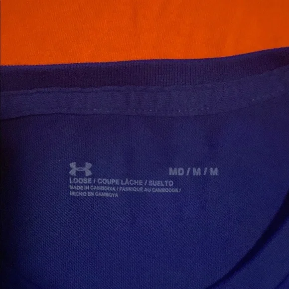 Under Armour Red and Orange Short Sleeve Tees 4 for 1!! - Picture 3 of 6